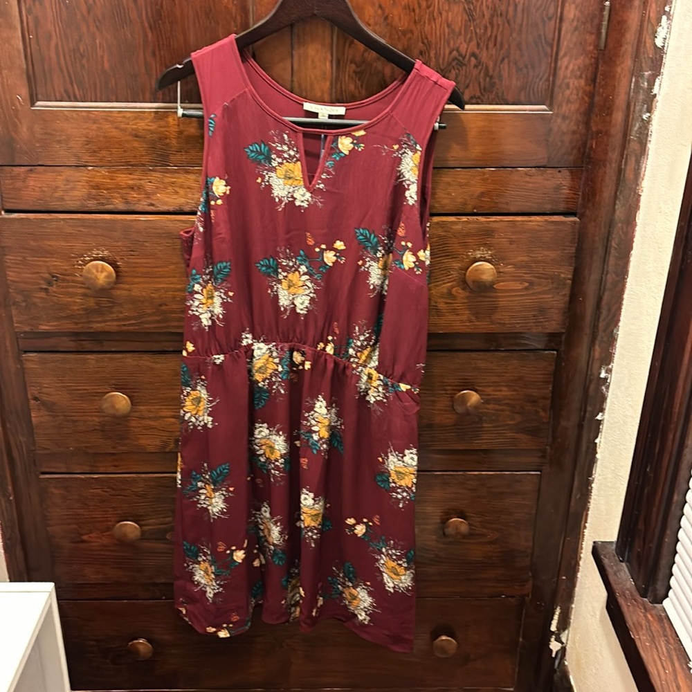 NWT Burgundy 41 Hawthorn Dress